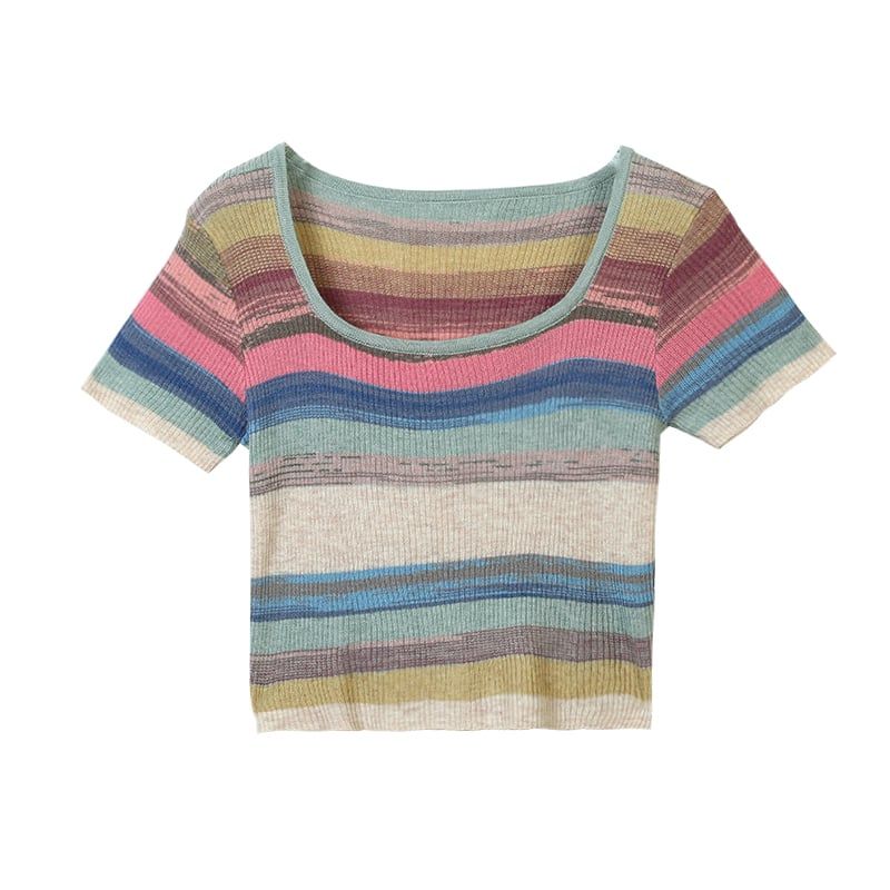 Áo T-Shirt Cổ Vuông 6903