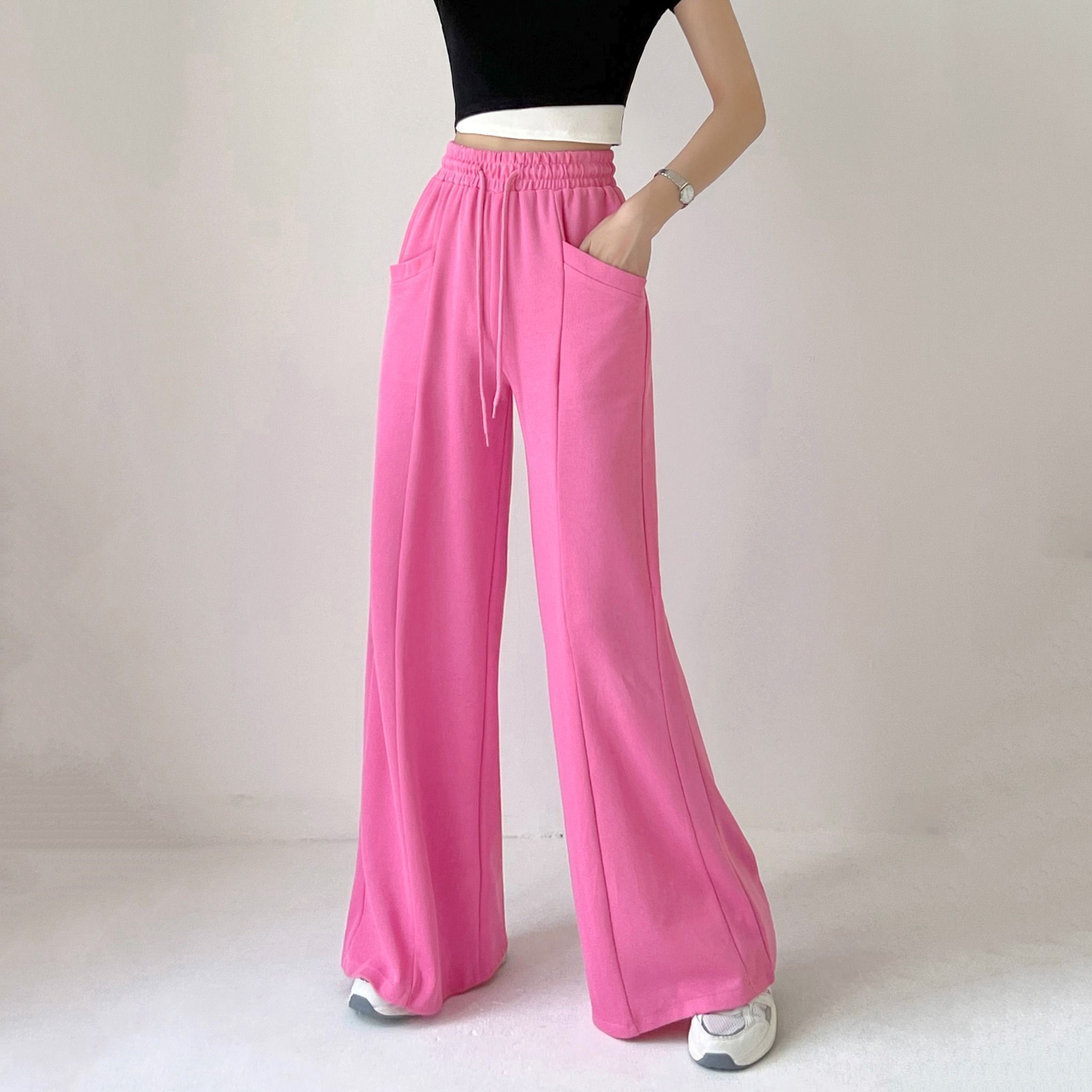 Quần Ống Rộng Lưng Thun 6912