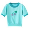 Áo T-Shirt Thêu Hoa 6943