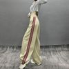 Quần Ống Rộng Lưng Thun Kẻ Sọc 6953