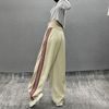Quần Ống Rộng Lưng Thun Kẻ Sọc 6953