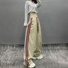 Quần Ống Rộng Lưng Thun Kẻ Sọc 6953