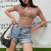 Áo Bodysuit Cổ V 6980
