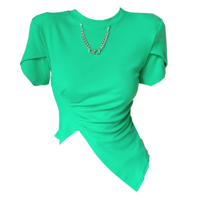 Áo T-Shirt Vạt Xéo 7019