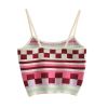 Áo Croptop Len 2 Dây 7047