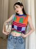 Áo Len 3 Lỗ Sọc Nhiều Màu 7093
