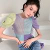 Áo Croptop Tay Bồng 7112