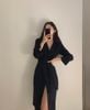 Đầm Sơ Mi Dây Đeo Eo 7120