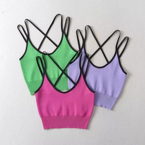 Áo Croptop 2 Dây Chéo Lưng 7137 