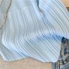 Áo Croptop 3 Lỗ Thắt Nơ 7182