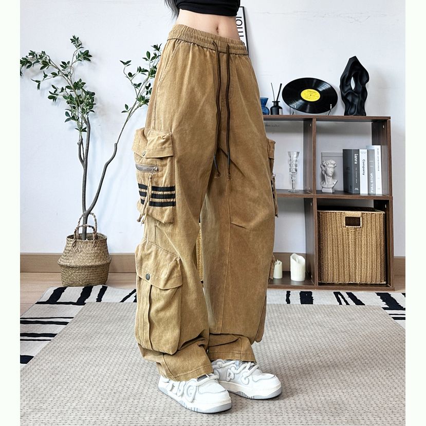 Quần Jean Lưng Thun Ống Rộng 7195