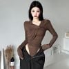 Áo Bodysuit Tay Dài Có Mũ 7208