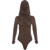 Áo Bodysuit Tay Dài Có Mũ 7208