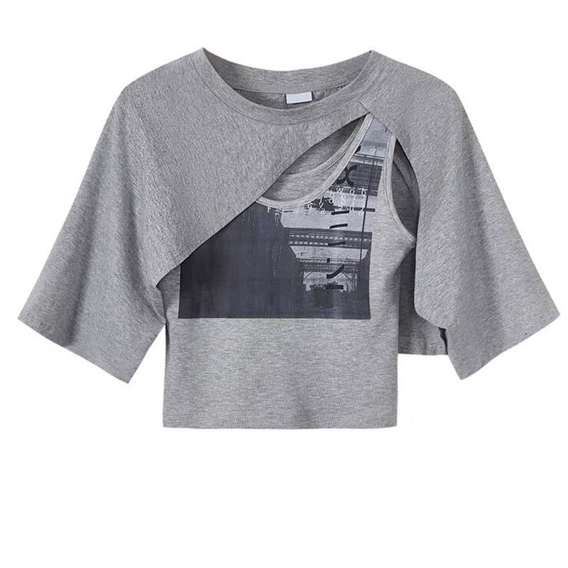 Áo Croptop 2 Lớp 7294