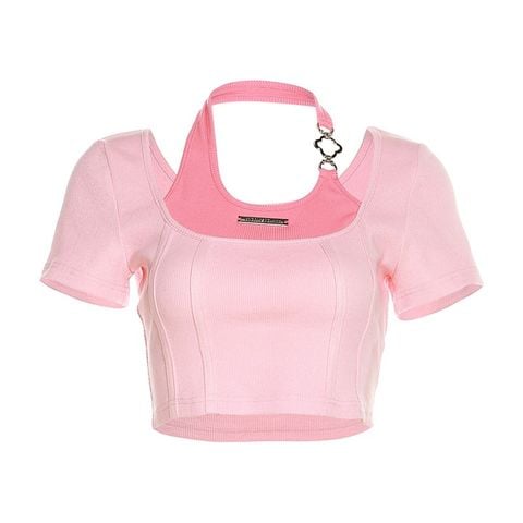  Áo Thun Croptop 2 Lớp 7310 