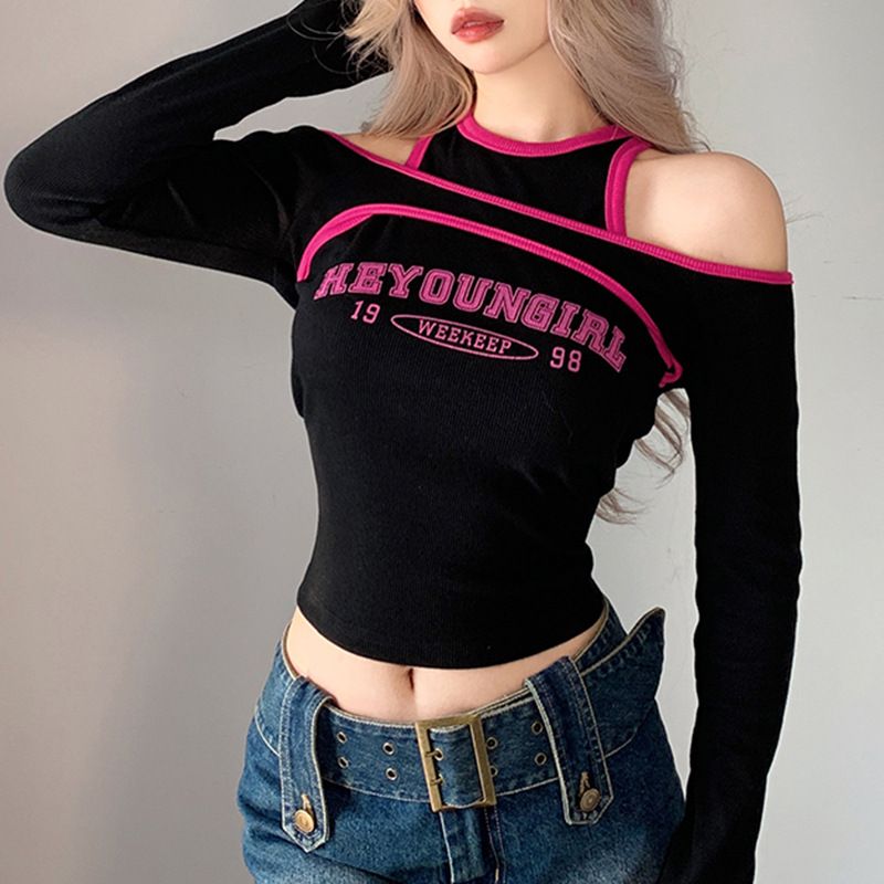Áo Thun Croptop Tay Dài 7311