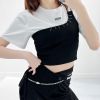 Áo Croptop Bất Đối Xứng 7345