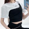 Áo Croptop Bất Đối Xứng 7345