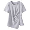 Áo T-Shirt Vạt Lệch 7414
