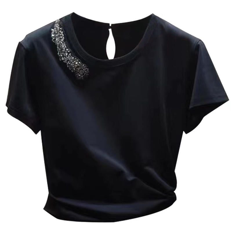 Áo Croptop Đính Hạt 7461
