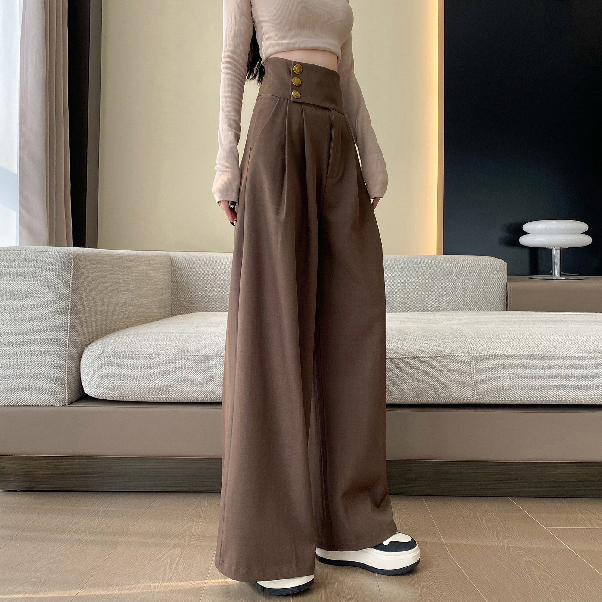 Quần Tây Ống Rộng 7467
