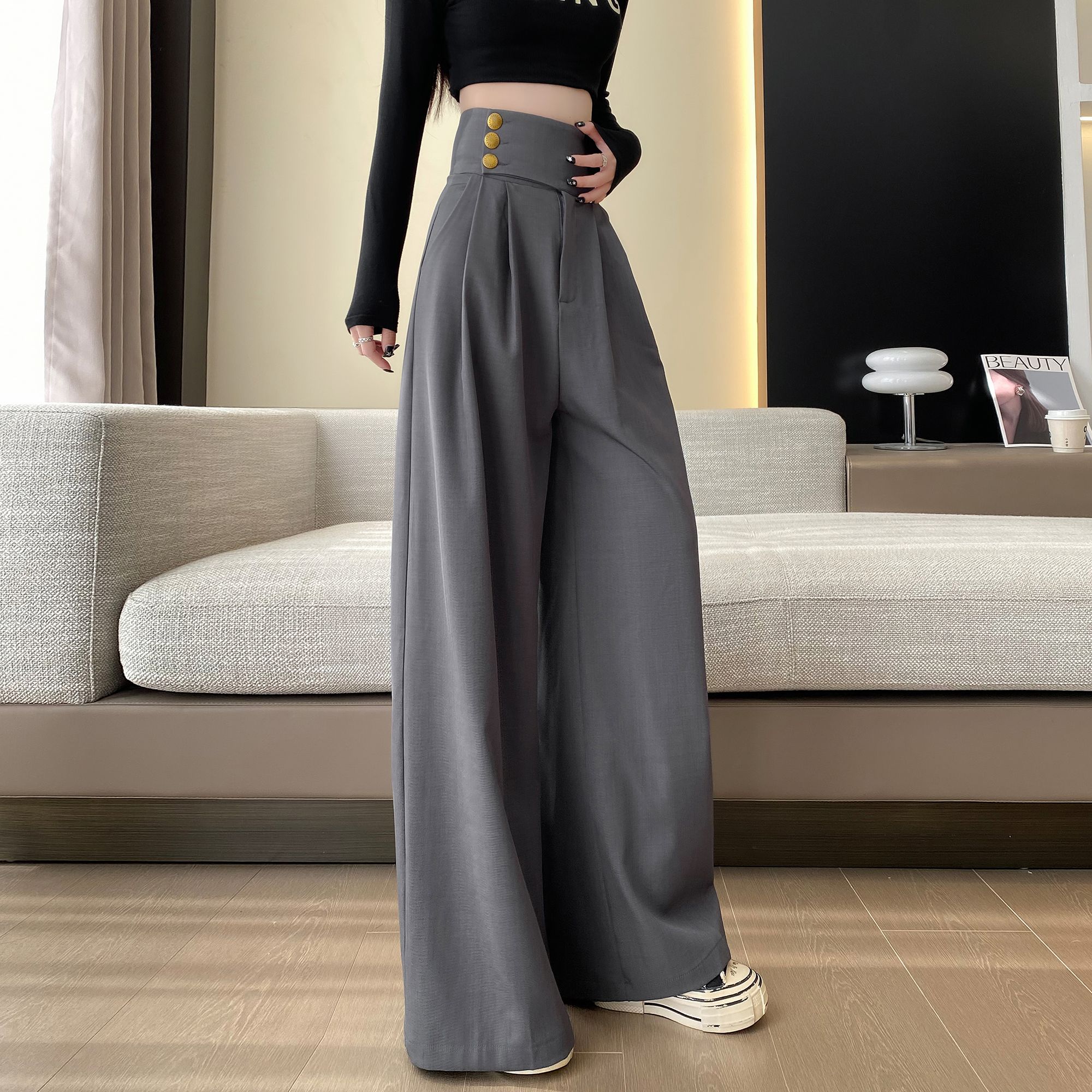 Quần Tây Ống Rộng 7467