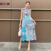 Đầm Suong Xếp Ly 7469