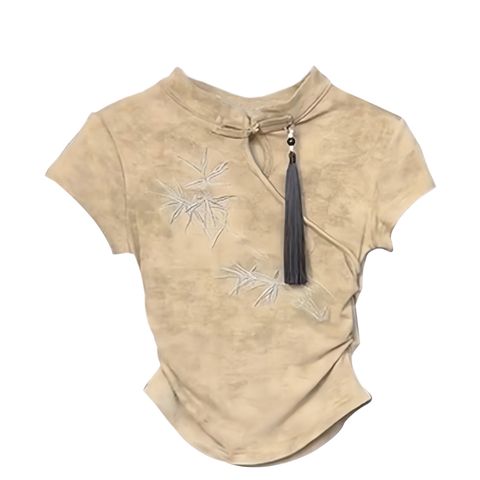  Áo Thun Cổ Tàu In Hình 7477 