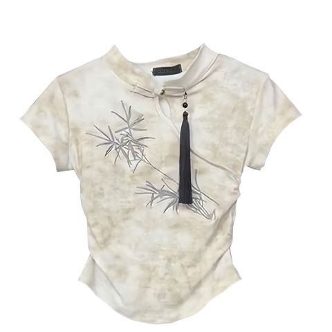  Áo Thun Cổ Tàu In Hình 7477 