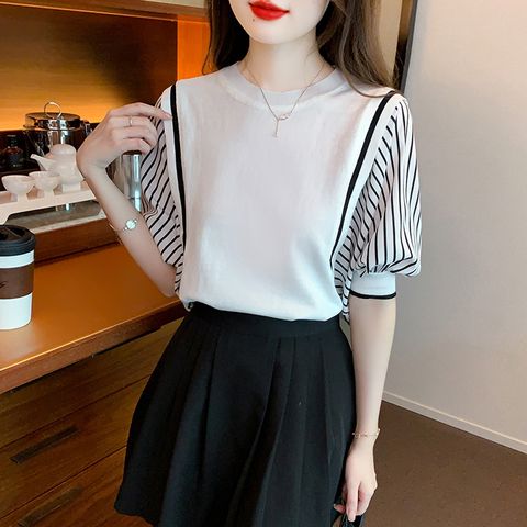  Áo Len Kẻ Sọc 7503 