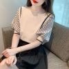 Áo Len Kẻ Sọc 7503