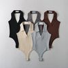 Bodysuit Trơn Cổ Polo 7508