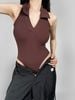 Bodysuit Trơn Cổ Polo 7508
