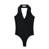 Bodysuit Trơn Cổ Polo 7508