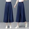 Quần Tây Lửng Ống Rộng 7511