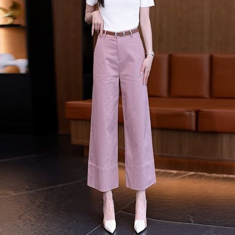  Quần Tây Lửng Ống Rộng 7512 