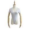 Áo Bodysuit Trơn Cổ V 7528