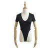 Áo Bodysuit Trơn Cổ V 7528