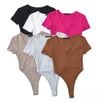 Áo Bodysuit Trơn Cổ V 7528