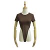 Áo Bodysuit Pha Lưới 7529
