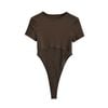 Áo Bodysuit Pha Lưới 7529