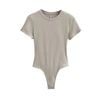 Áo Bodysuit Trơn Cổ Tròn 7536