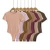 Áo Bodysuit Trơn Cổ Tròn 7537