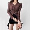Áo Tay Dài Vạt Lệch 7538