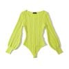Áo Bodysuit Tay Bồng 7540