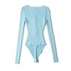 Bodysuit Tay Dài cổ U 7544