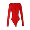 Bodysuit Tay Dài cổ U 7544