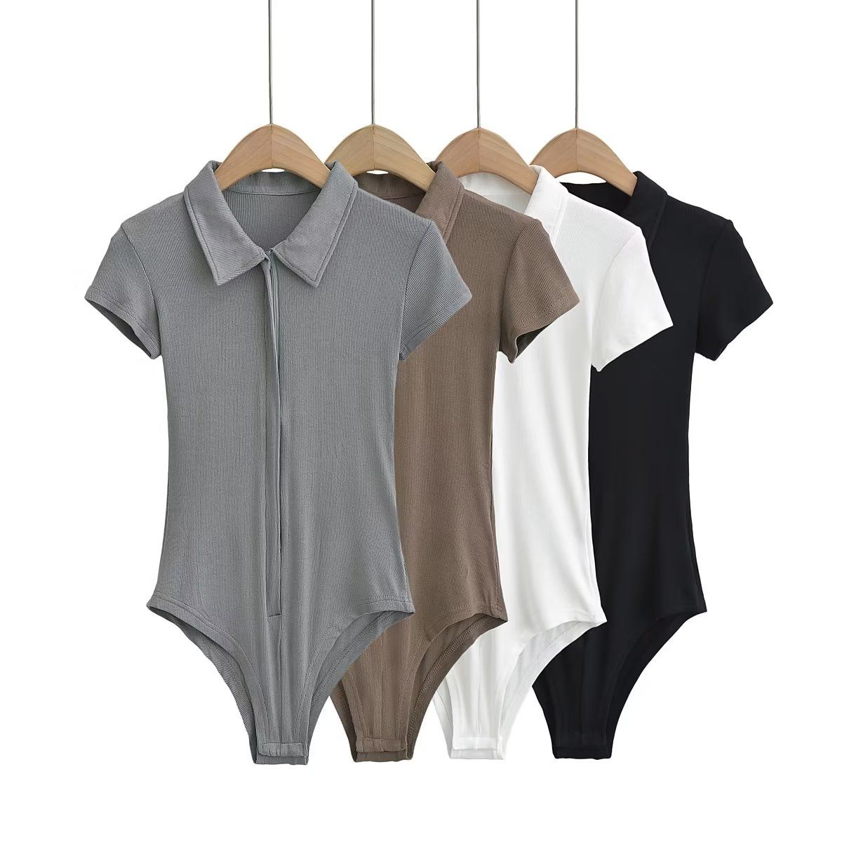 Bodysuit Khóa Kéo 7545