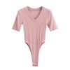 Bodysuit Tay Lỡ Cổ Tim 7548