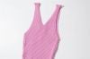 Áo Croptop Trendy Cổ V 7551